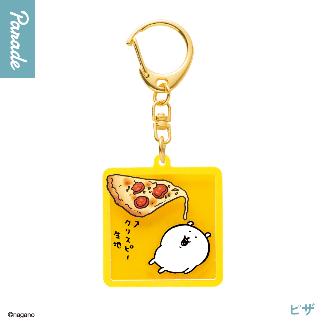 日本 nagano market joke bear 扭蛋 搖搖匙扣