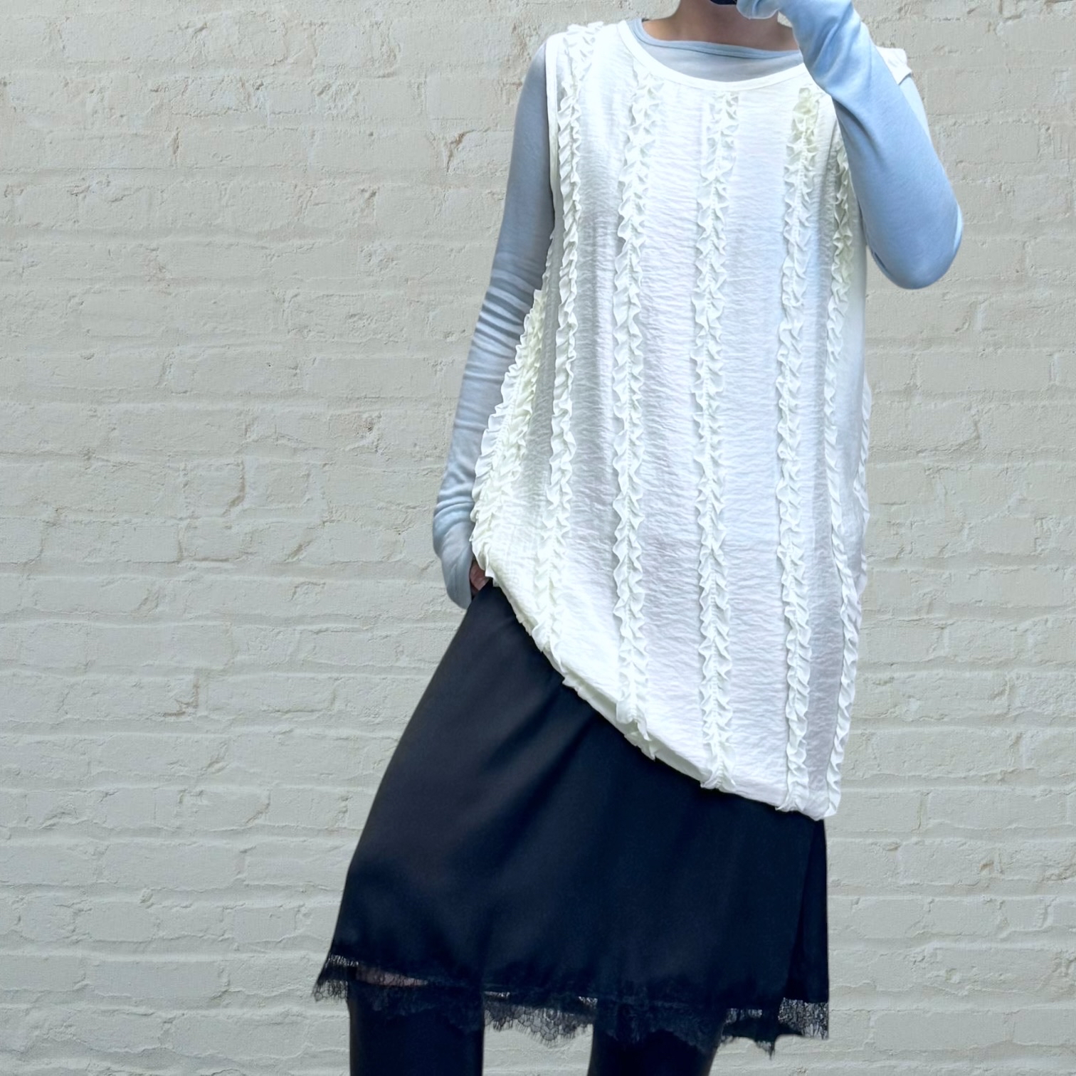 221132 喱士邊半截裙