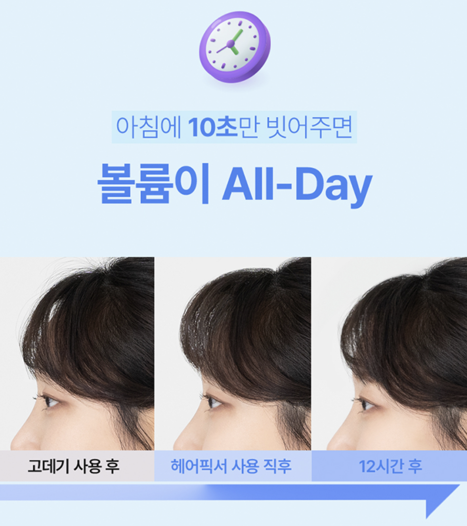 韓國 MODUBOM 刷具型 碎髮 劉海 固定棒 ｜All Day Brush Fixer