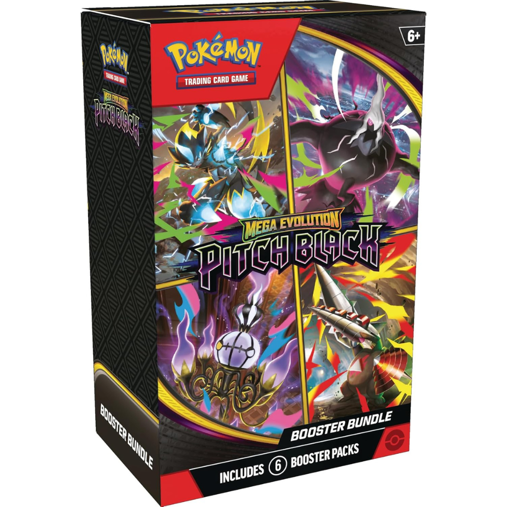 門市現貨｜Pokemon寶可夢 - 美版 PTCG ME05 Pitch Black Booster Bundle 原盒 (擴充包 6包/盒) 