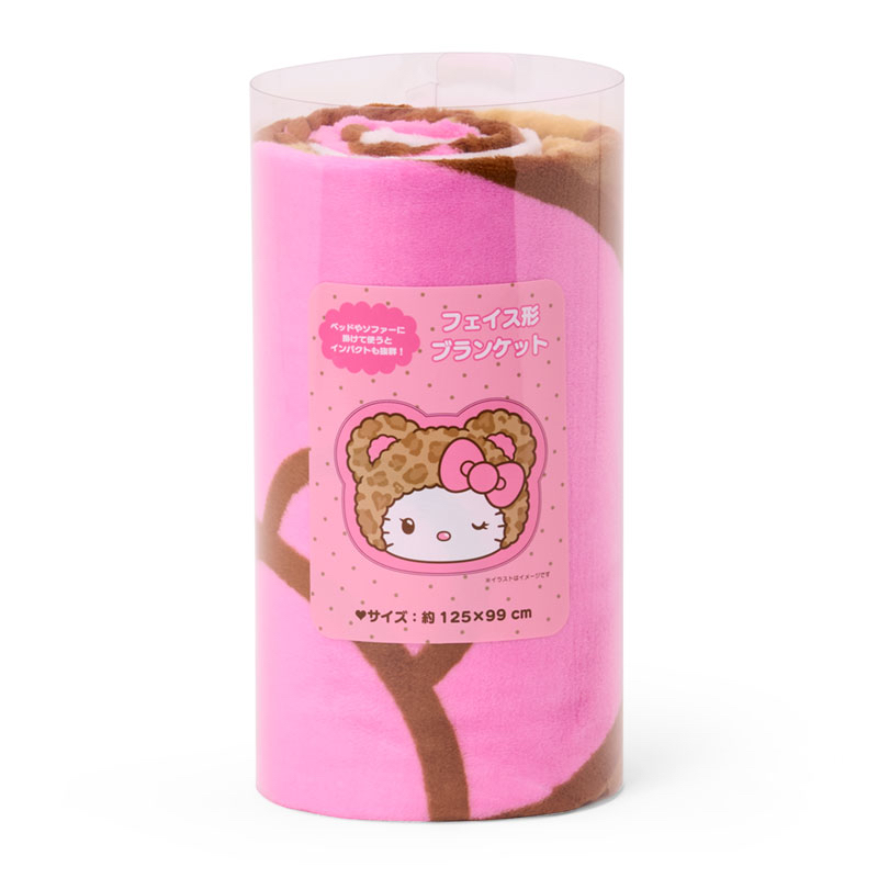 日本版Sanrio Hello Kitty Melody公仔頭毛氈 大約長125 cm