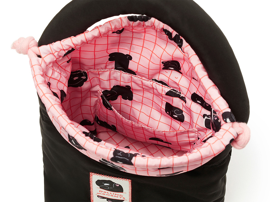 黑色 春植 手提袋