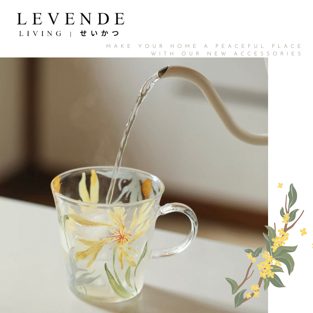 Levende 春日來信系列高硼硅耐熱玻璃杯