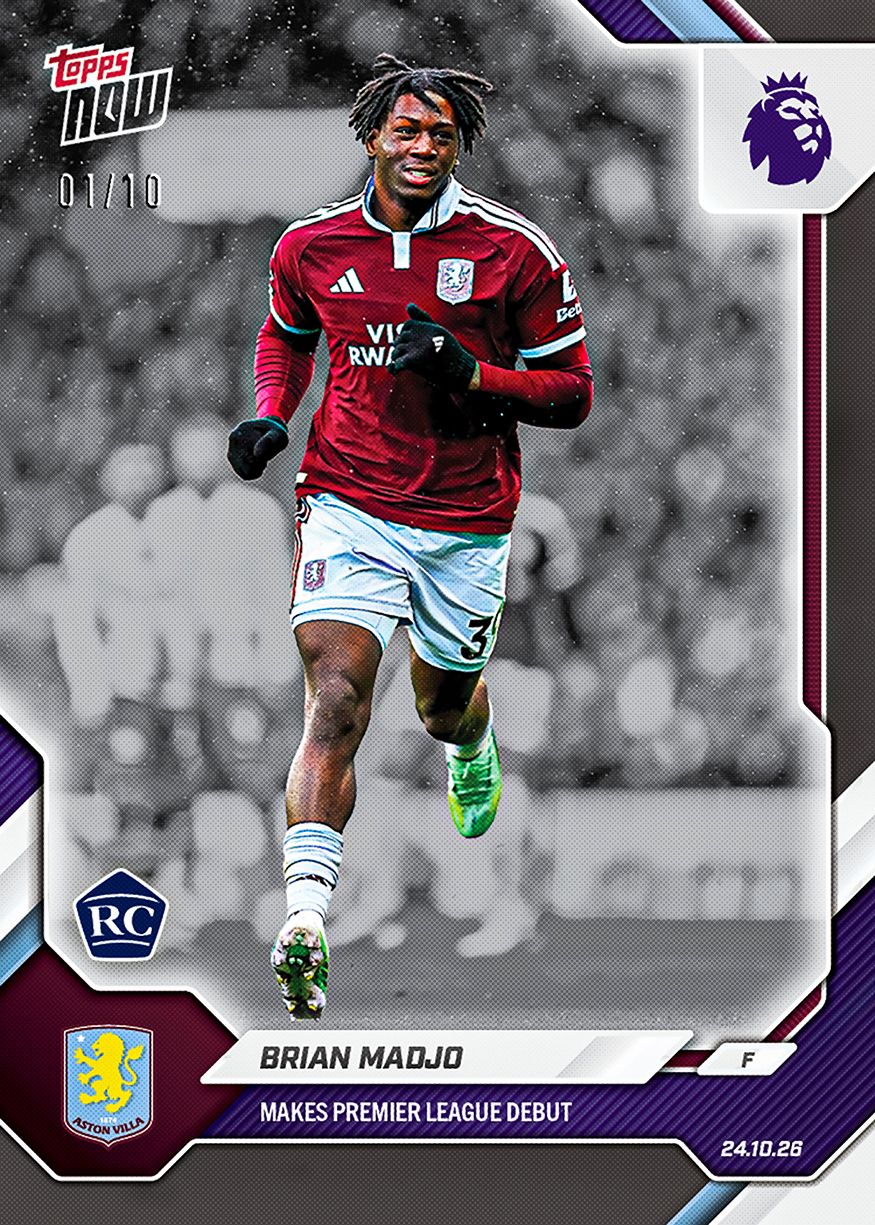 Brian Madjo - 2026-27 Premier League Topps NOW® #53 英超地標戰 RC【團購】