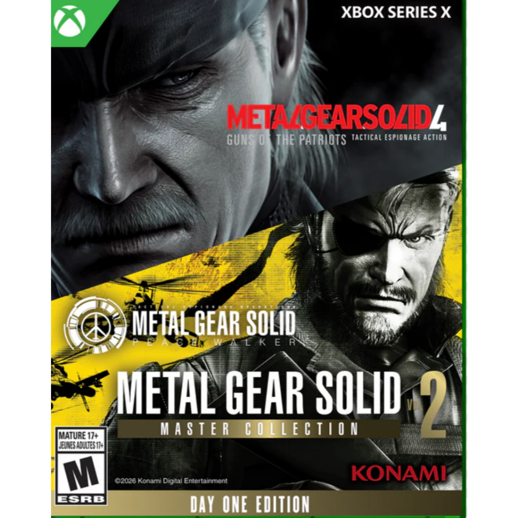 (🔥NEW RELEASE🔥) Metal Gear Solid: Master Collection Vol.2 Full Game (Xbox Series X/S) Digital Download