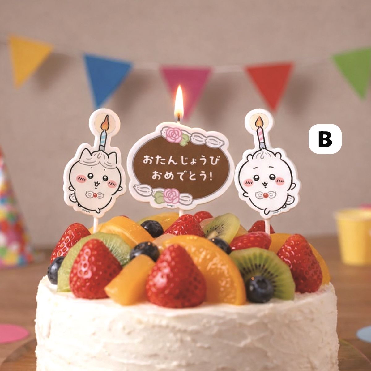 （1/5新品） 日本Chiikawa 生日蠟燭