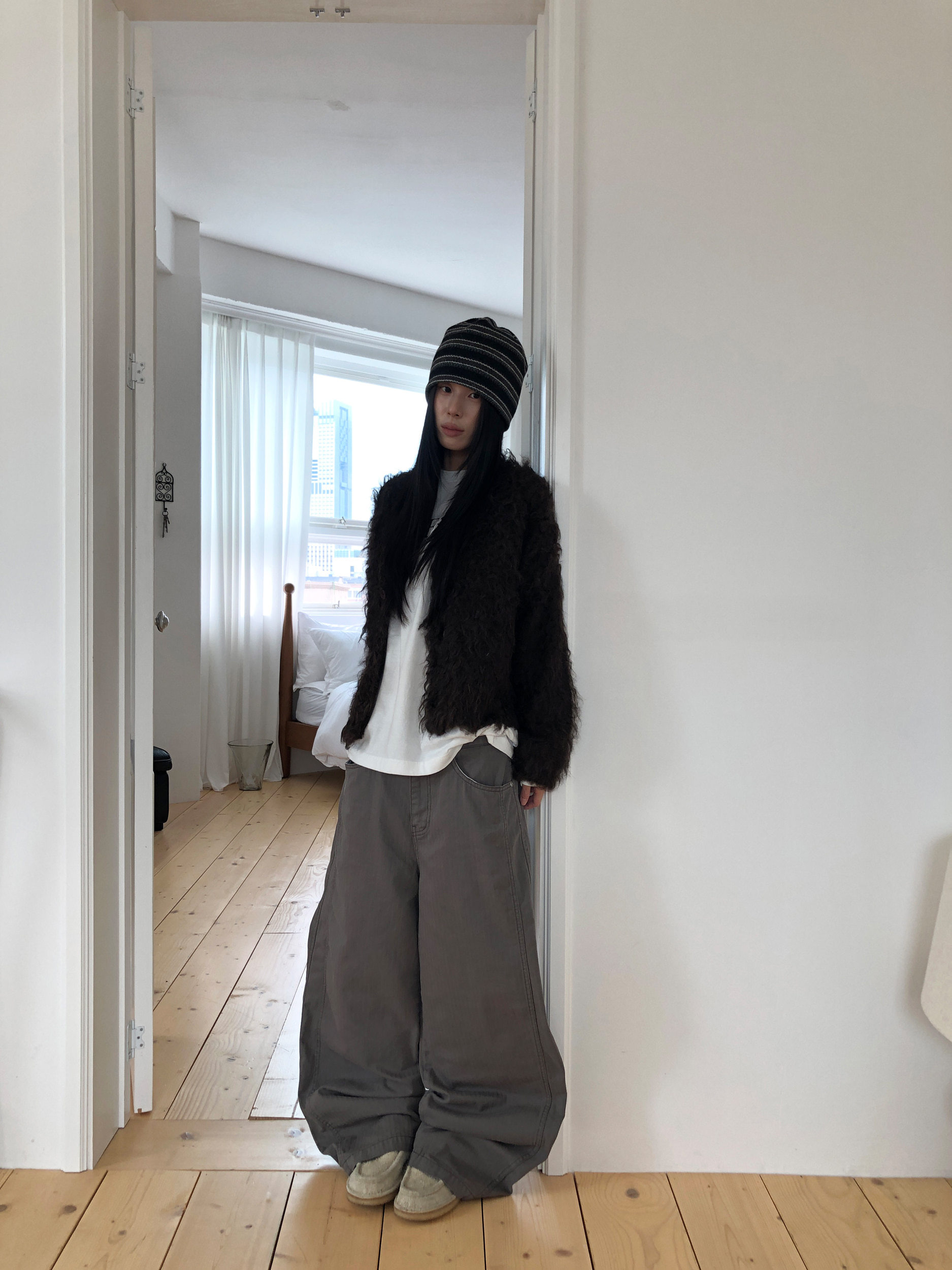 Pocket Wide Leg Cargo Pants