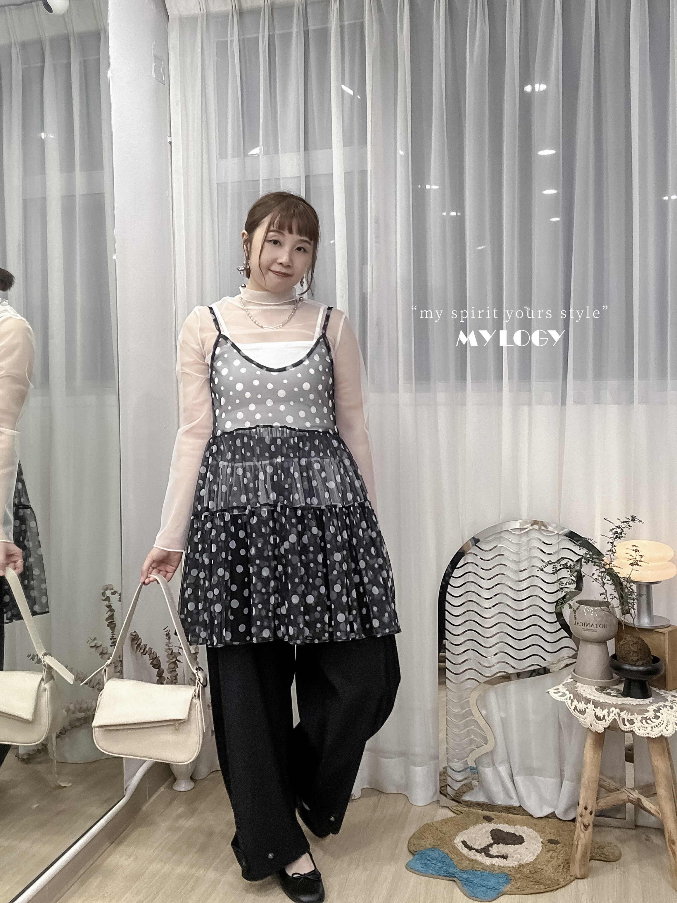 氣質肉肉都很收斂～靚cut！2-ways繭形西褲 CK0009