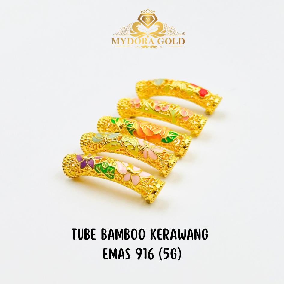 MYDORA Tube Bamboo Kerawang (5G) l EMAS 916/22K