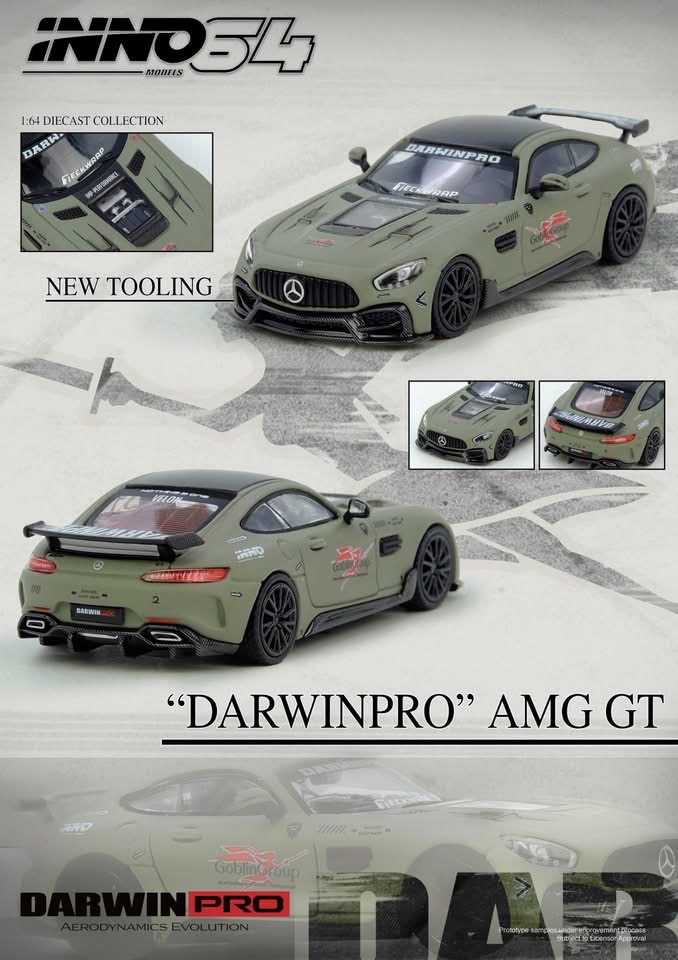 (預訂 Pre Order) INNO64 ( IN64-AMGGT-DP01 ) DARKWIN PRO AMG GT
