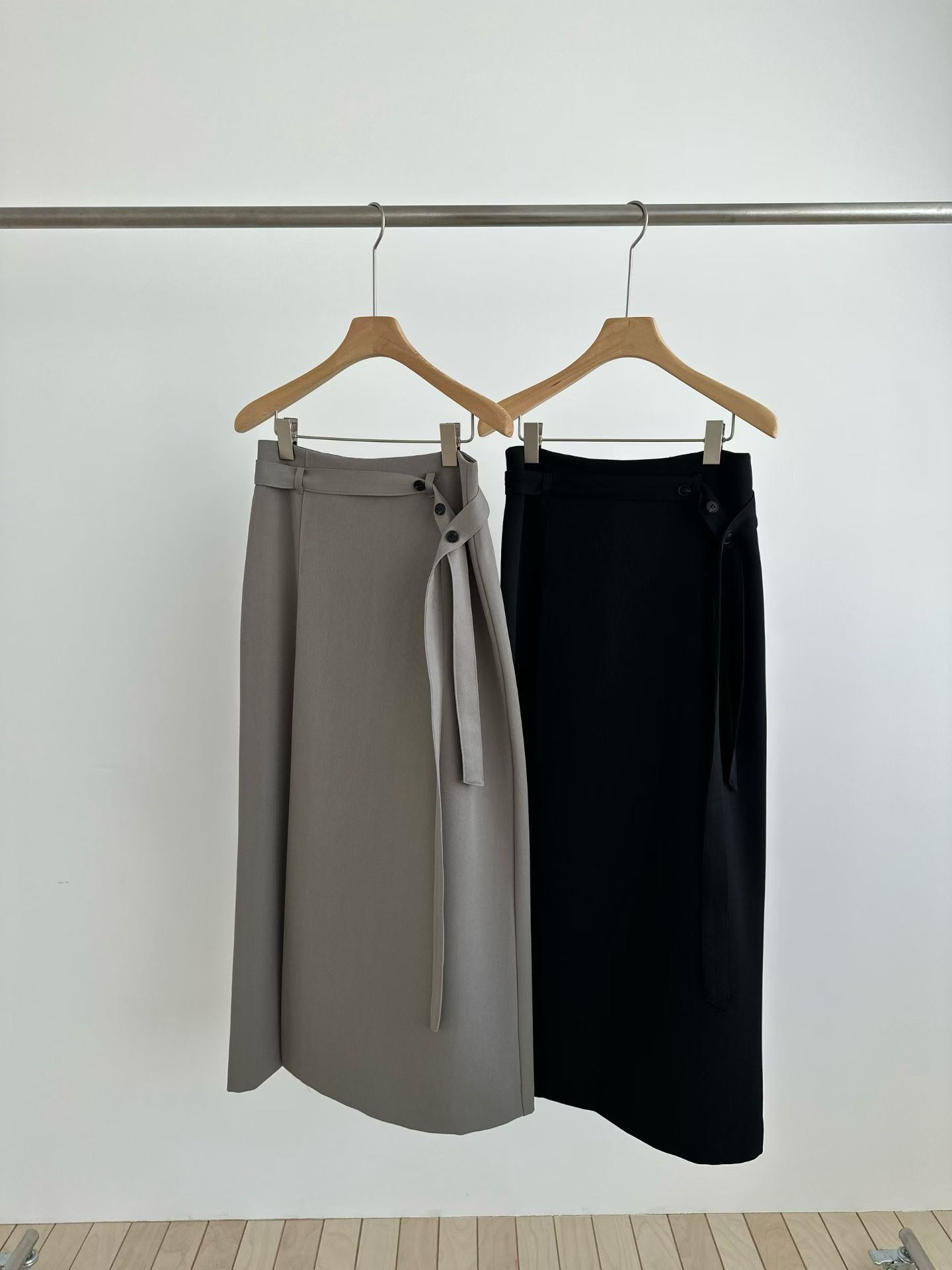 Basic pencil skirt (with belt) #sk33