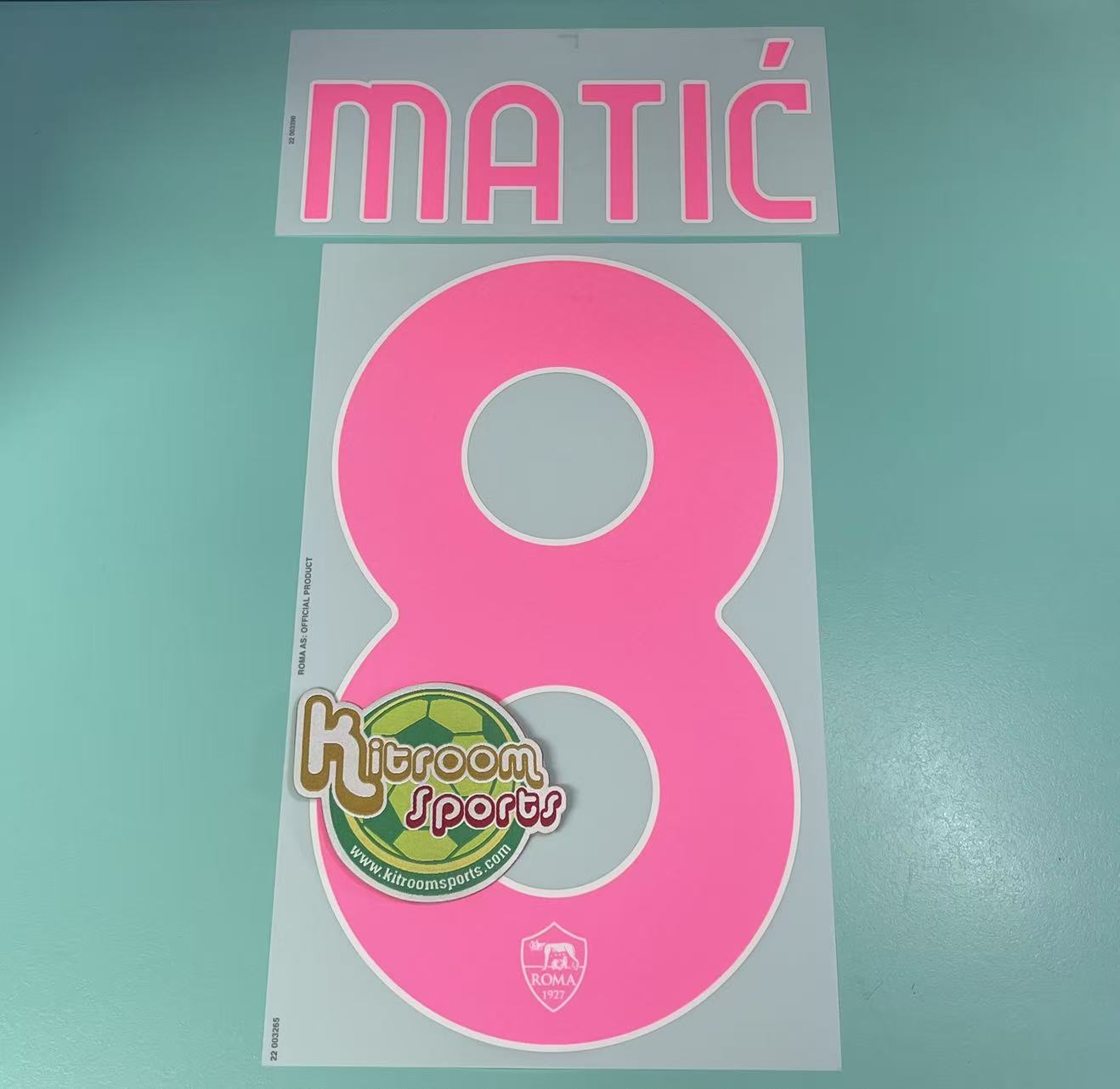 2022-23 Roma 3rd Nameset #8 MATIC