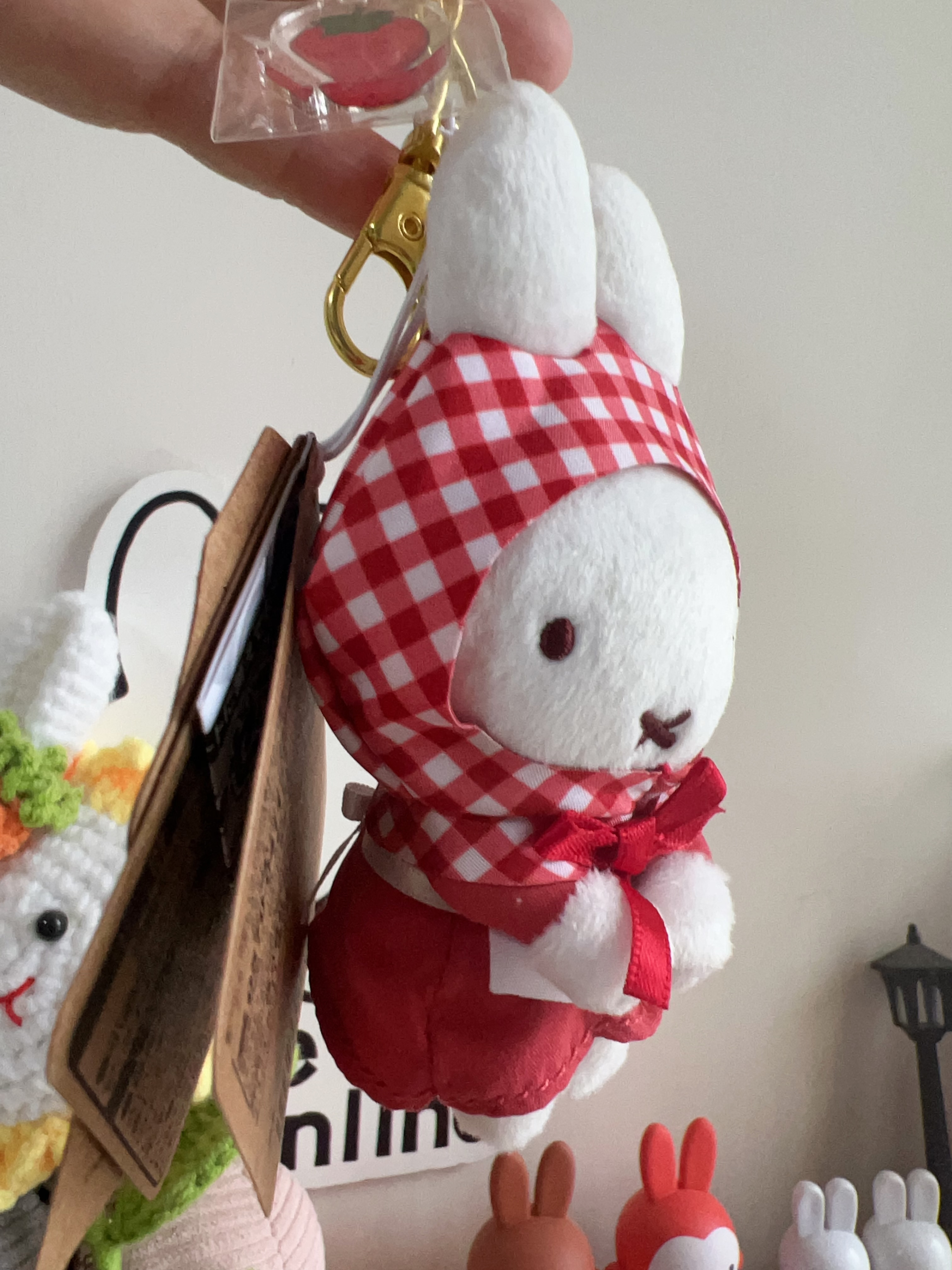 Miffy keychain公仔吊飾