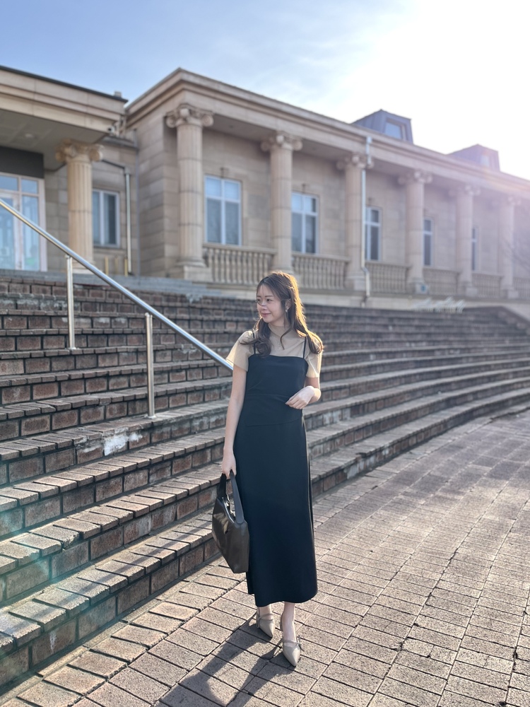 The Margaret Cami Dress (Black)