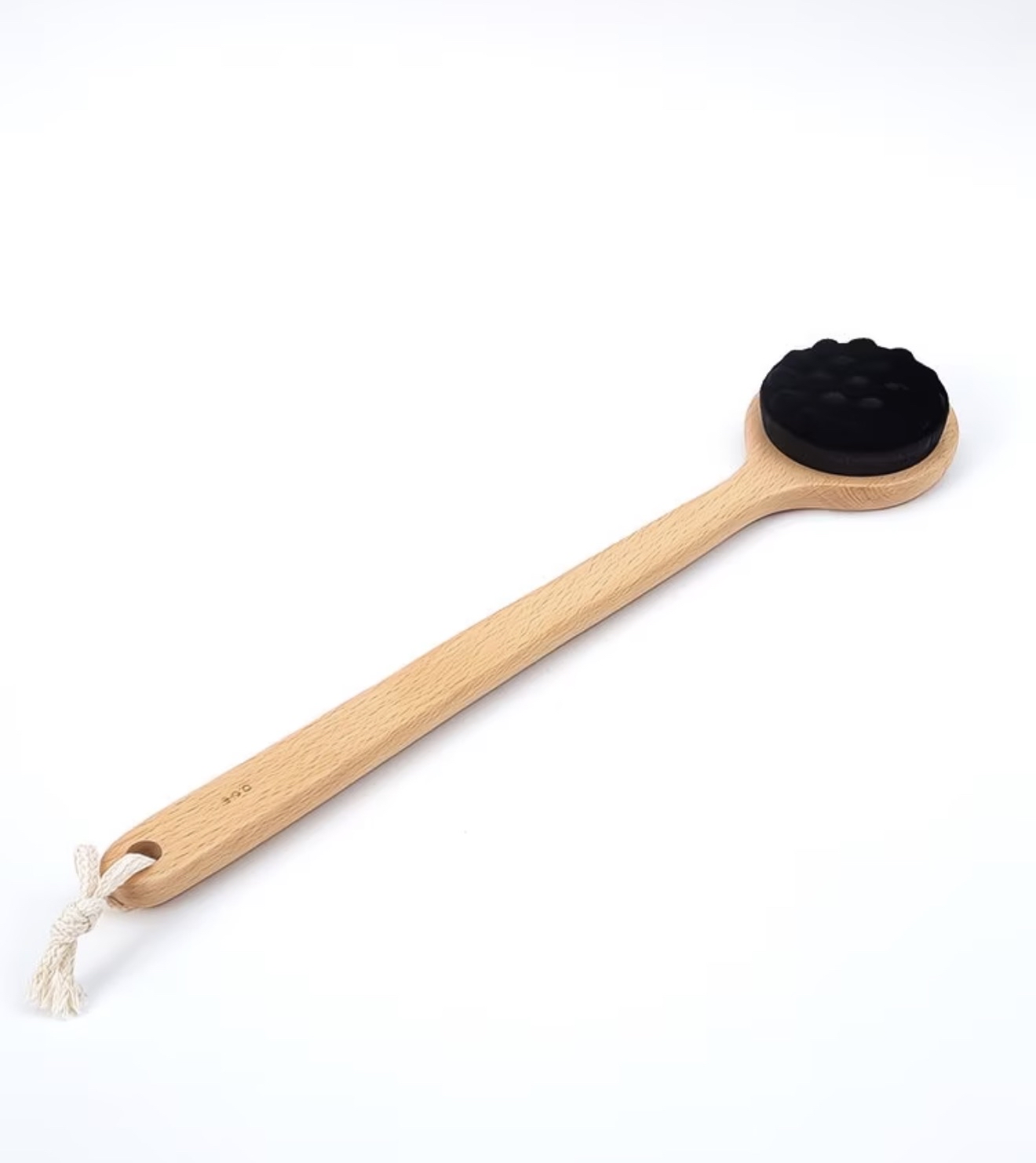 Breath wood series beech Microfiber Hair Bath Brush
