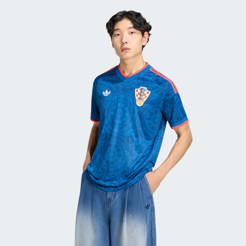 Adidas Croatia 克羅地亞 2026-27 作客球迷版球衣 (可加印字章) KF4691