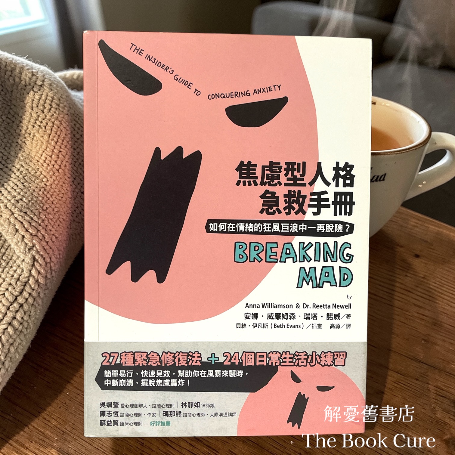 焦慮型人格急救手冊：如何在情緒的狂風巨浪中一再脫險？/ 安娜．威廉姆森、瑞塔．諾威 著