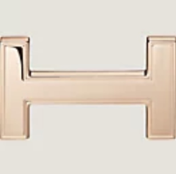 Hermes 全新🆕 13mm Focus皮帶 鍍玫瑰金扣