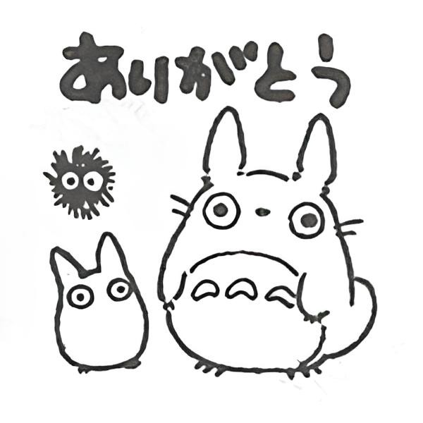 現貨｜龍貓 My Neighbor Totoro 宮崎駿 日本製 Beverly 木製 印章 印仔 (謝謝 SG-042AA)