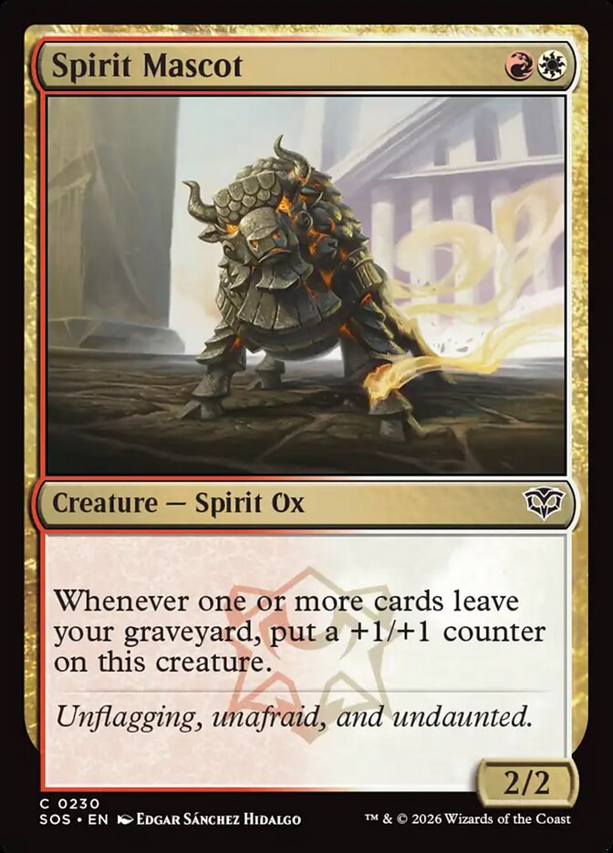 [EN] [Foil] Spirit Mascot [SOS-230] C
