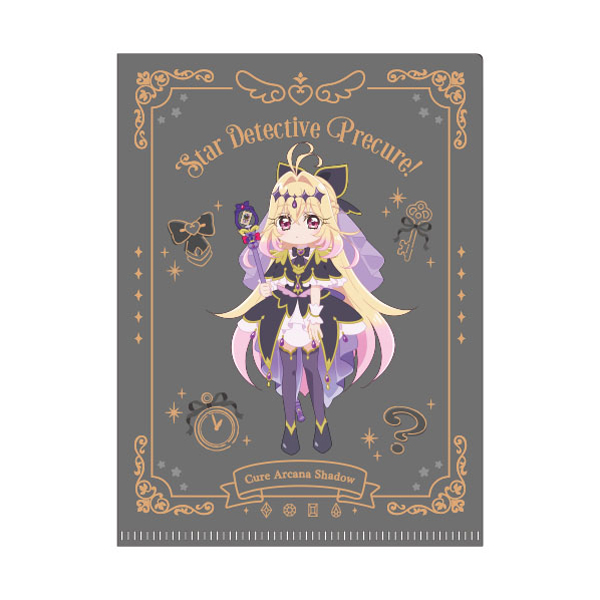 名偵探光之美少女 PreCure 迷你系列 A6文件夾 Clear File Cure Arcana Shadow #P-PCG1120 [TOEI] (BACK-ORDER) 