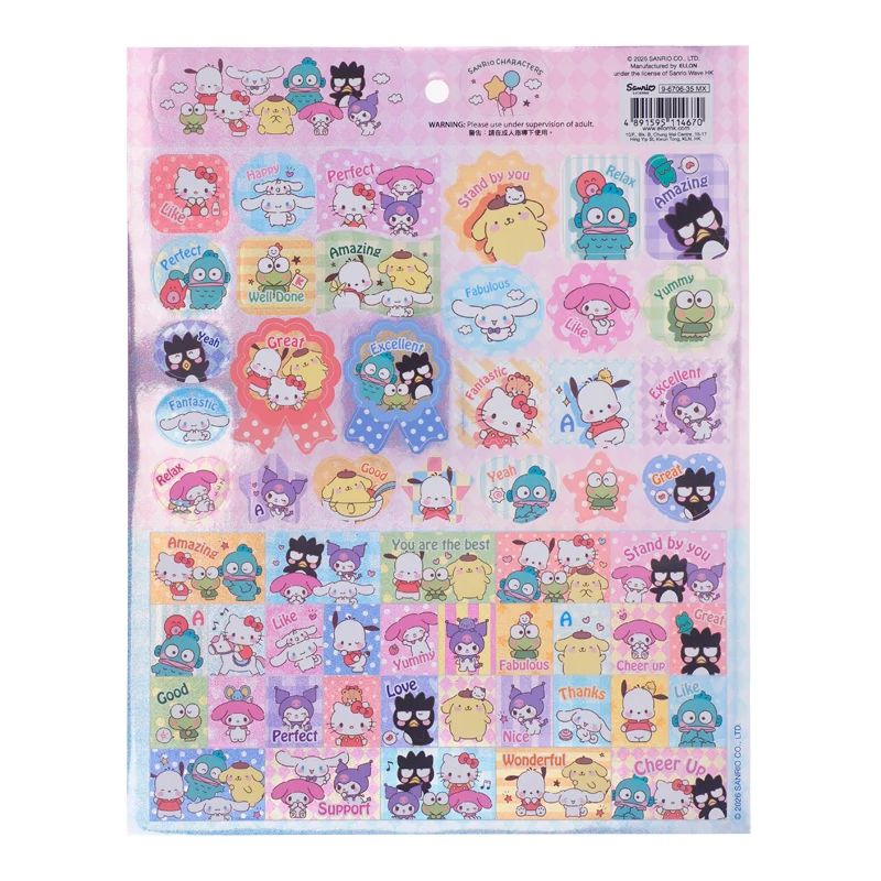 SANRIO MIX 鐳射貼紙