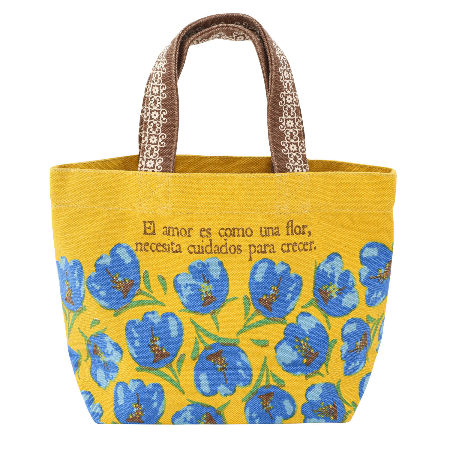 TM - 手挽布包 (黃色藍鬱金香款)