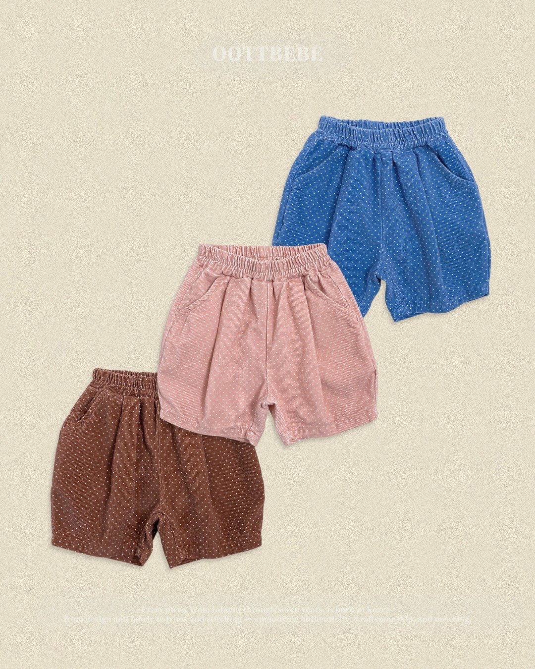 OOTT | Petit Dot Pants (Crop Pants)