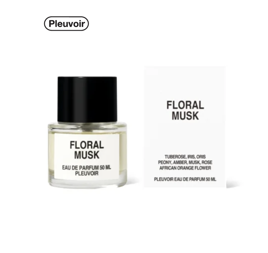 PLEUVOIR Floral Musk 木質調玫瑰香水 (2 Sizes)