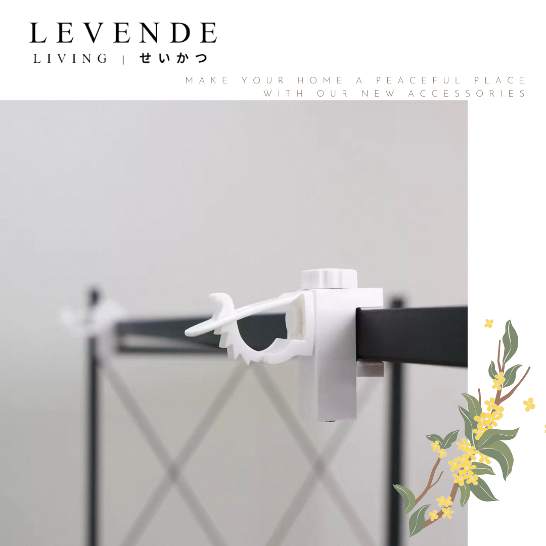 Levende櫃子簾層板掛桿夾