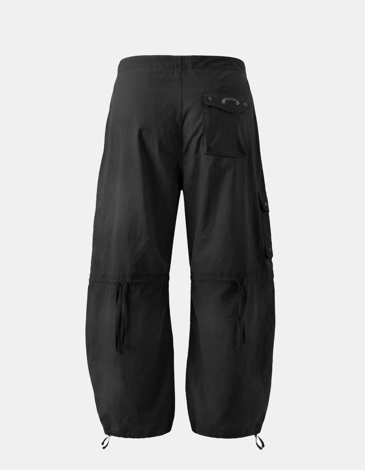 BADBLOOD新款 [w-pts26-080] Contour Curved Fit Cargo Pants - Black