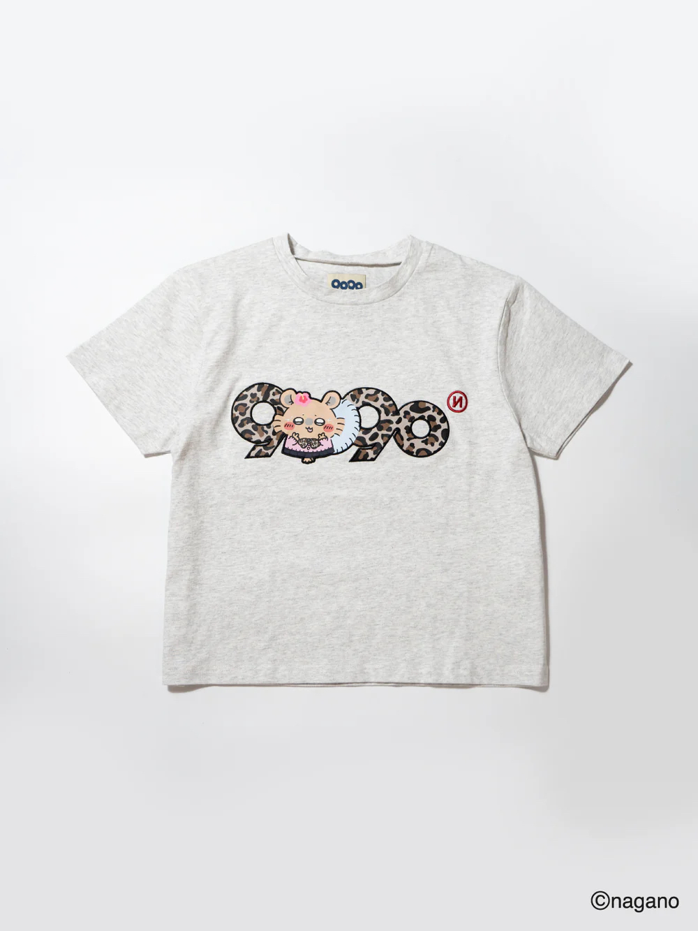 【日版官方受注】9090 x Chiikawa OG Logo Tee - Heather Gray