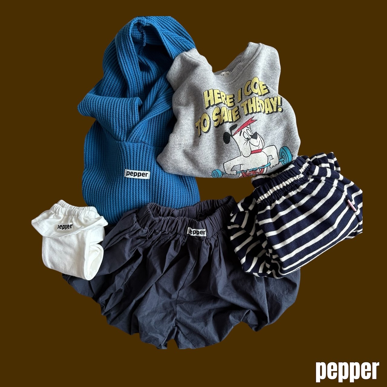 Pepper | Waffle Hooded Vest