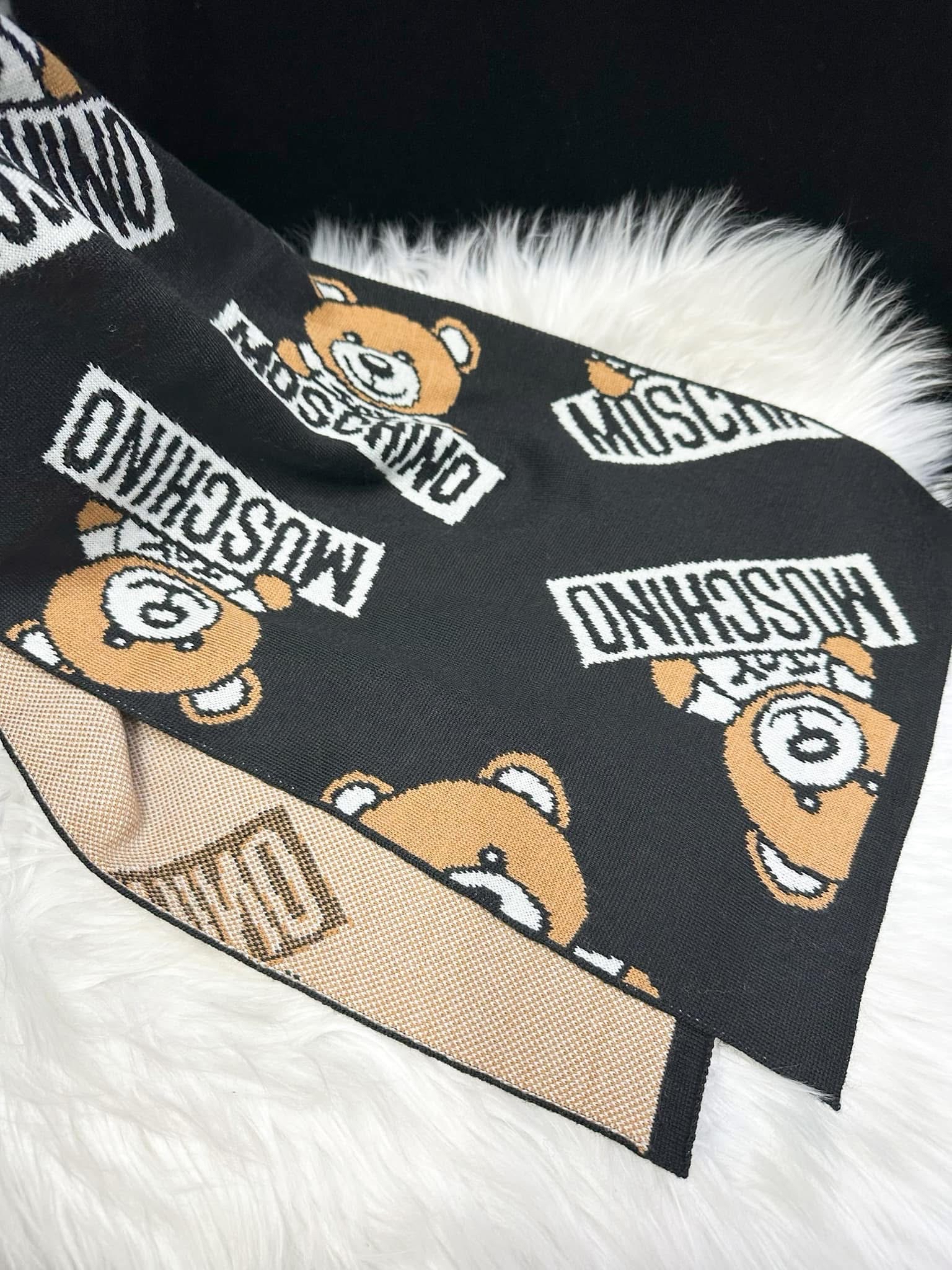 Moschino scarf BearS/blk