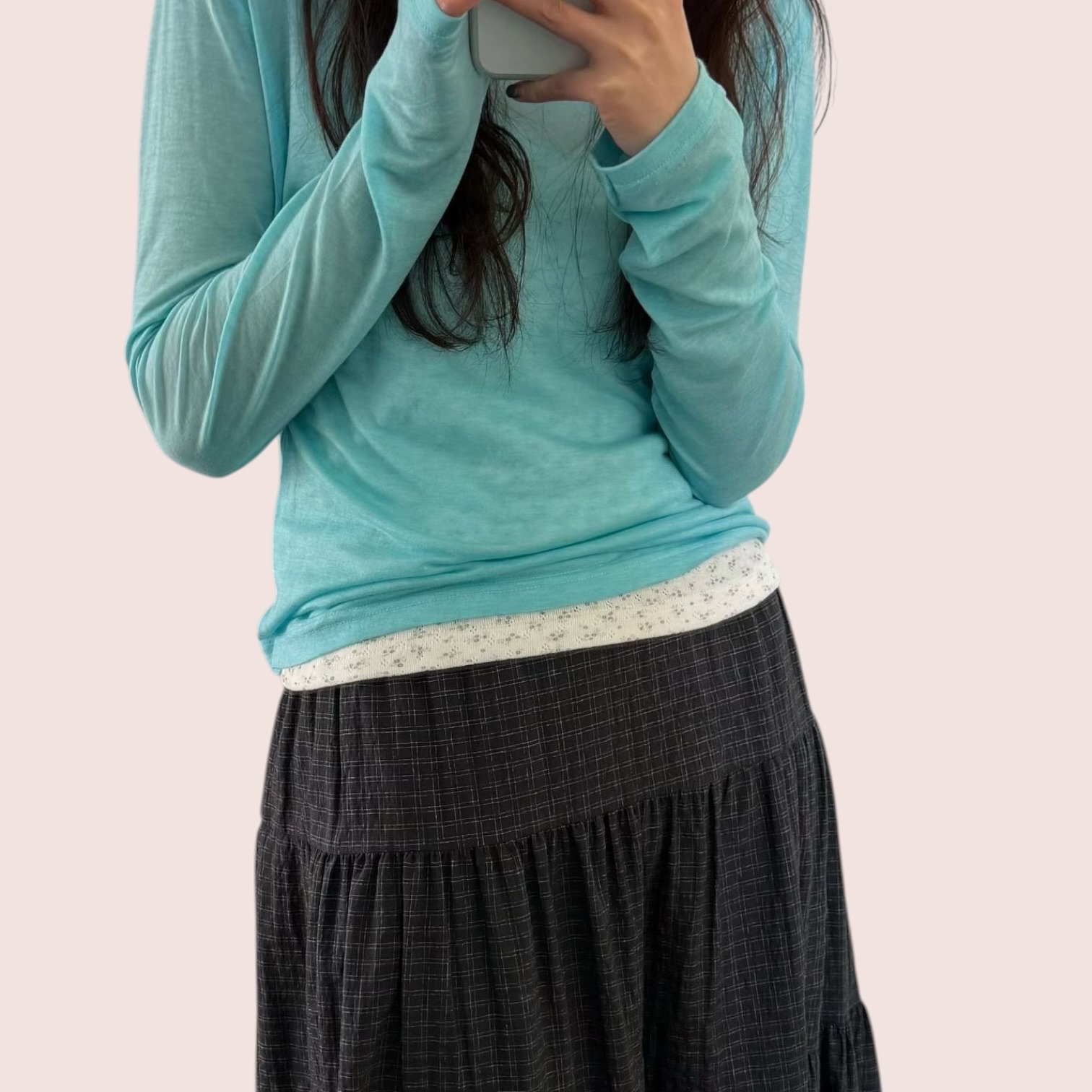 221032 薄料長袖Tee