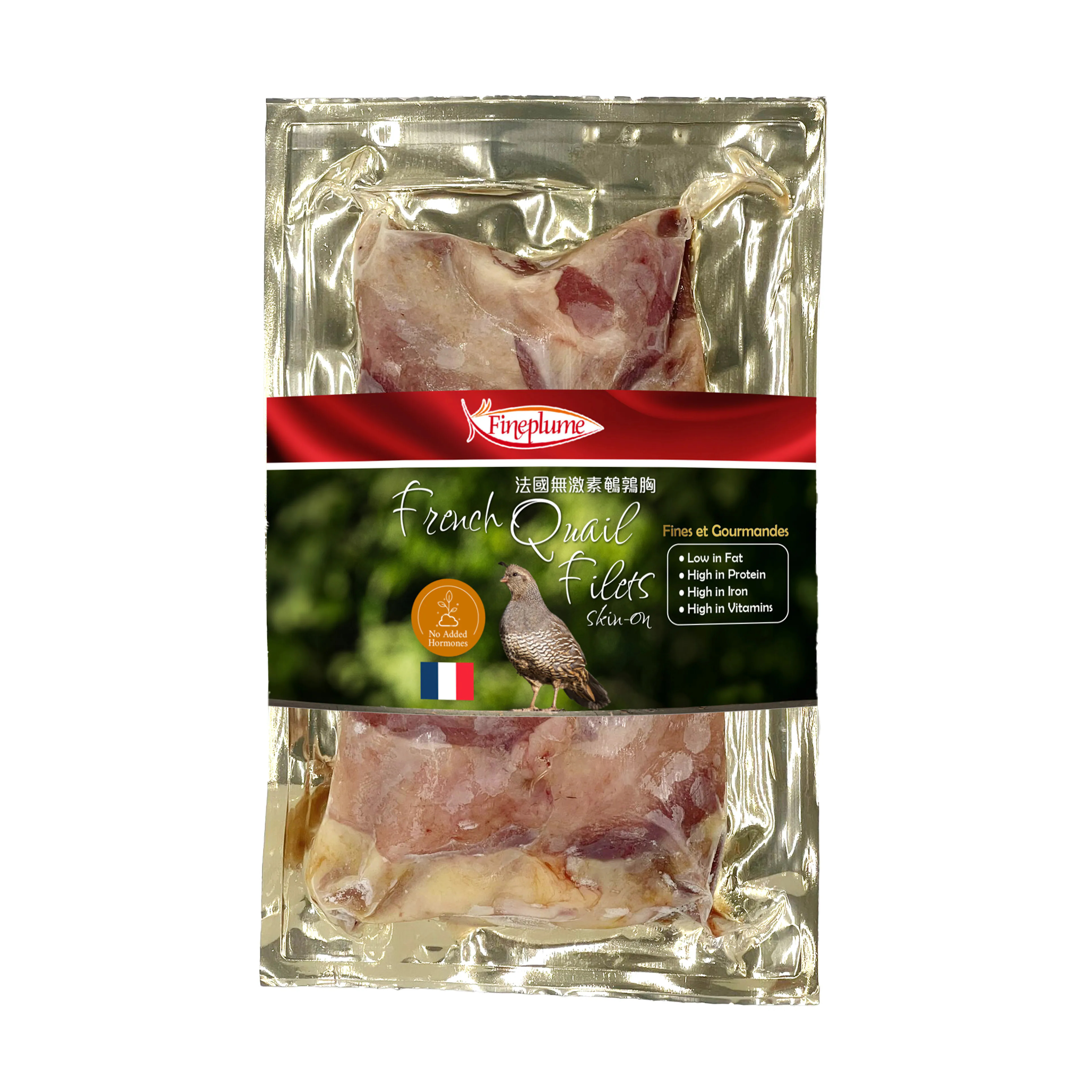 法國Fineplume無激素鵪鶉（髀/胸）