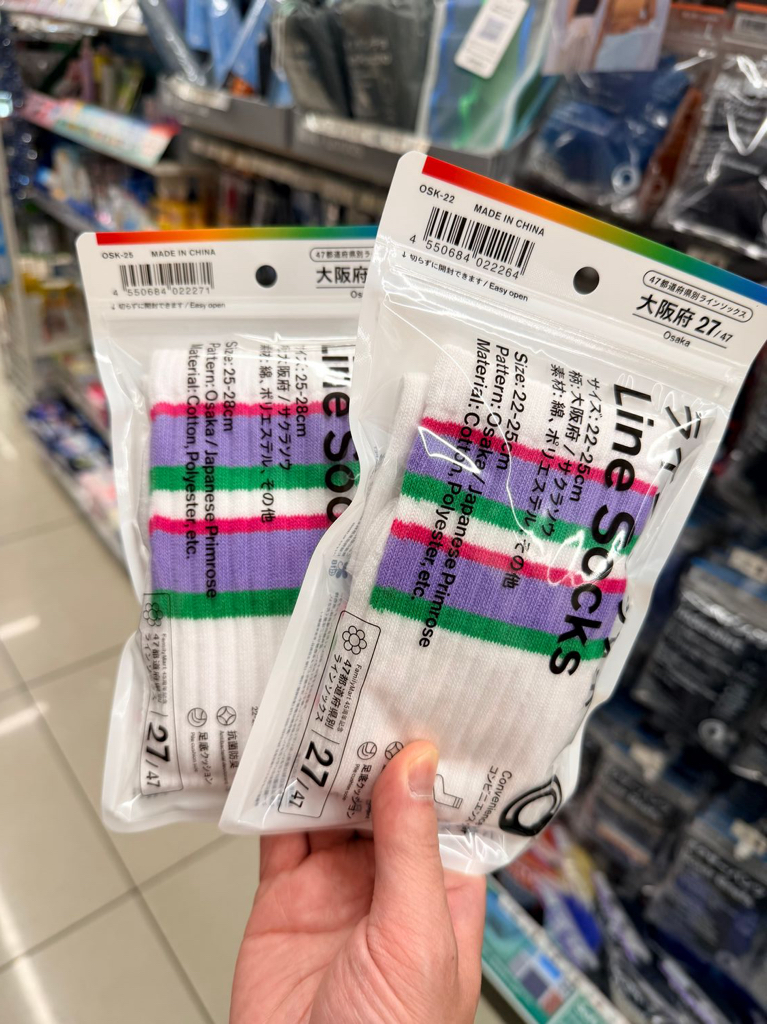 Family Mart 最新襪款