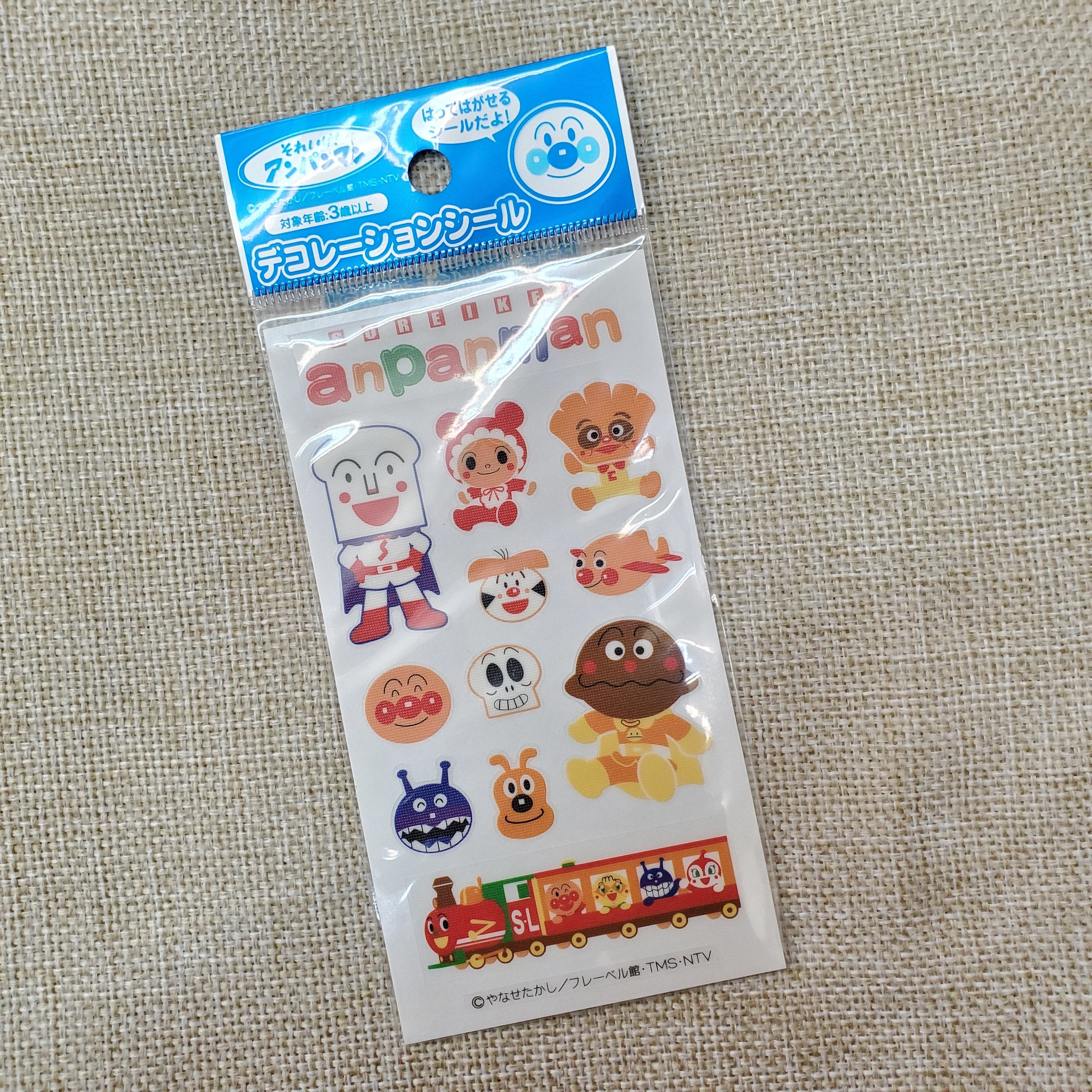 [現貨] [日本直送] 麵包超人 {貼紙 TF030059}