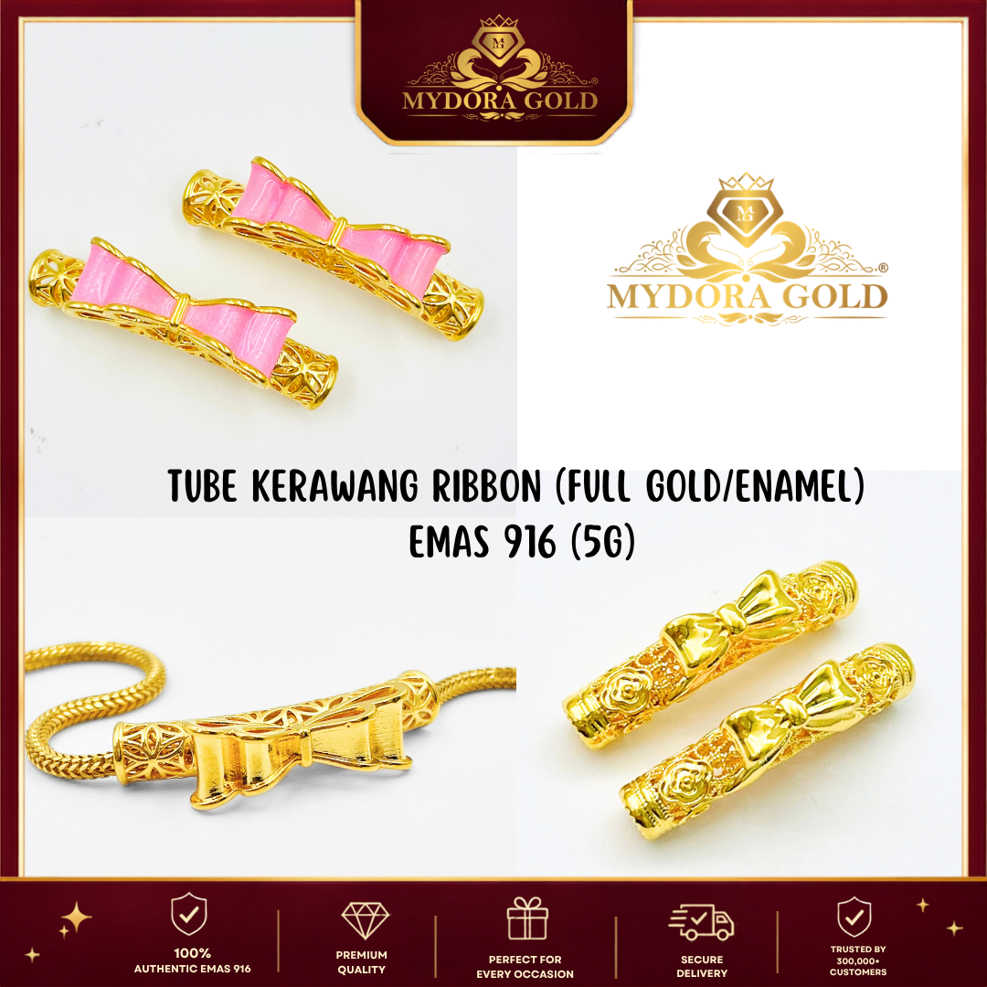 MYDORA Tube Kerawang Ribbon (5G) l EMAS 916/22K