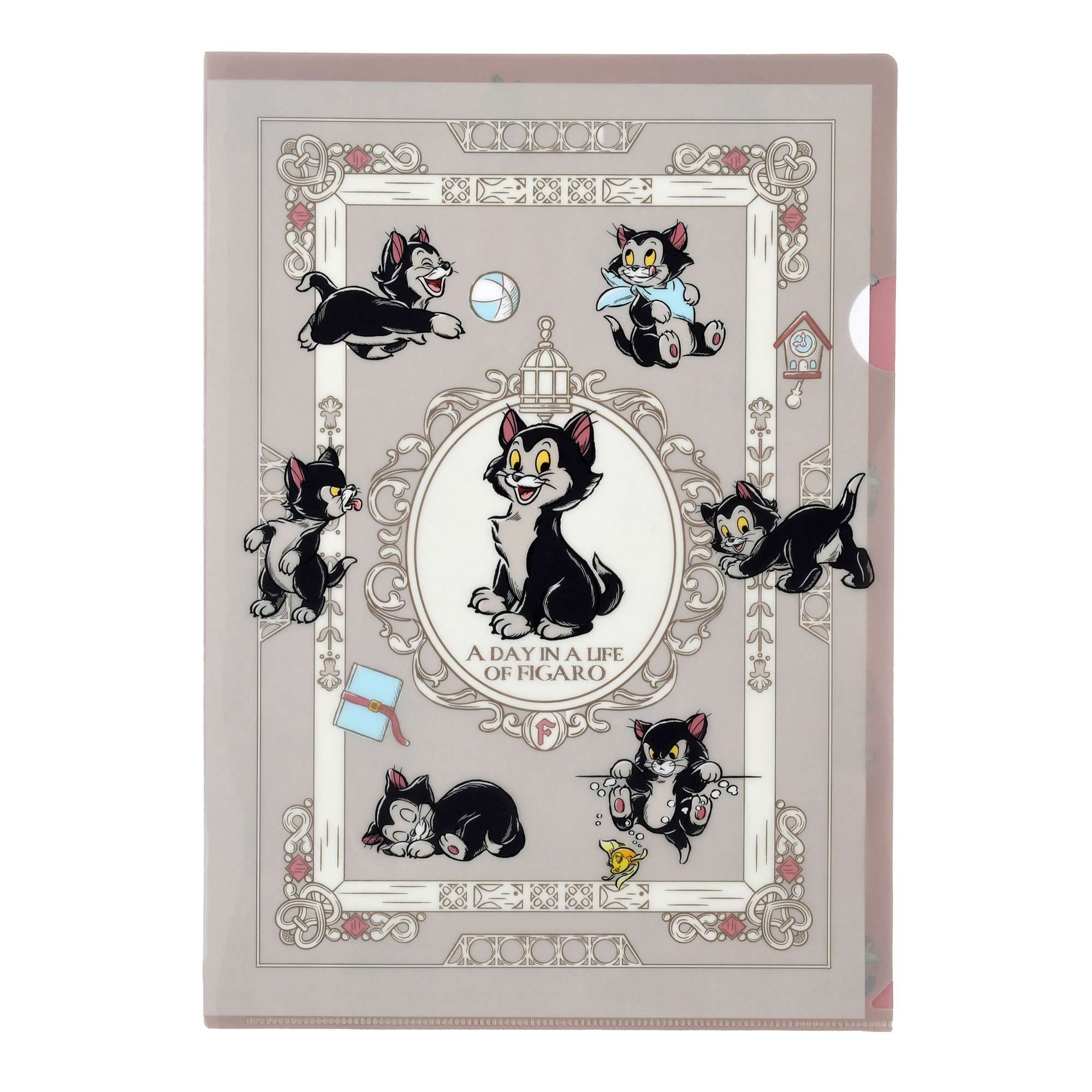 🎀【預訂】Disney Cat Day Lucifer & Figaro A4 File set