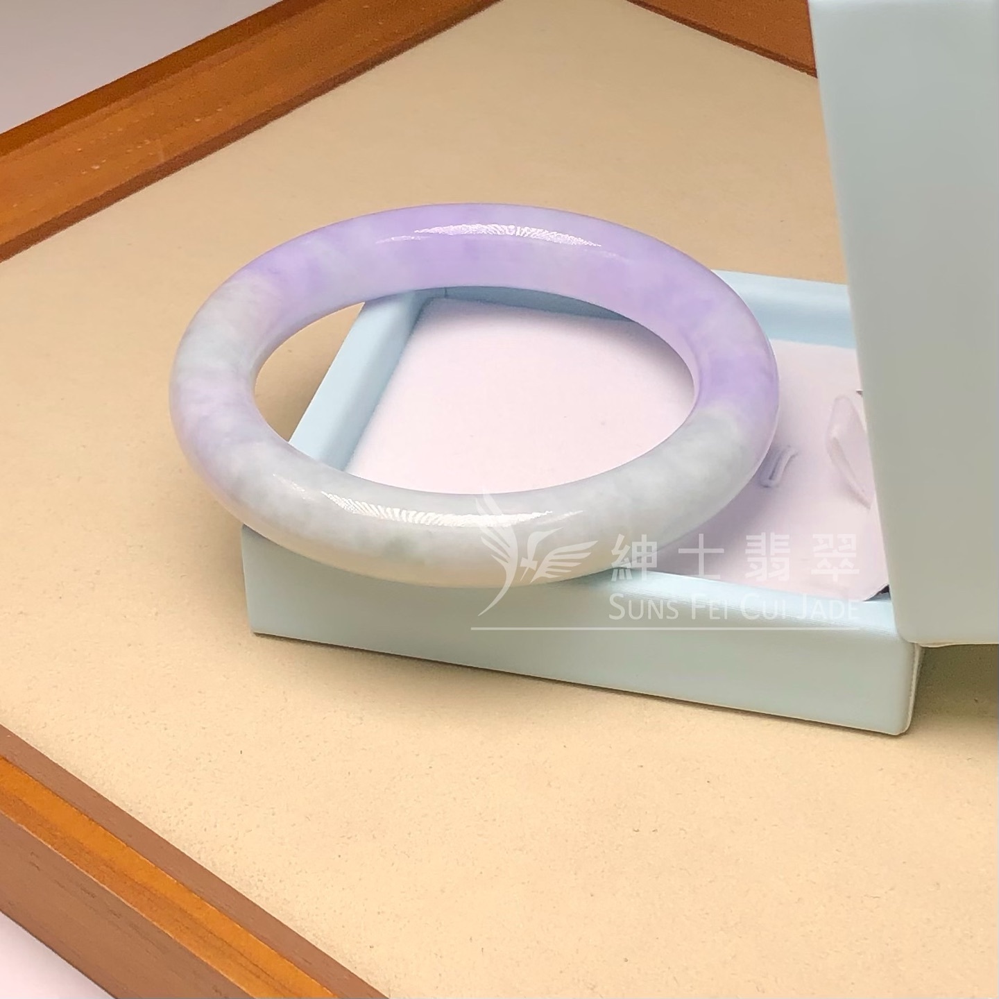 木那藍紫春彩圓鐲57.2mm