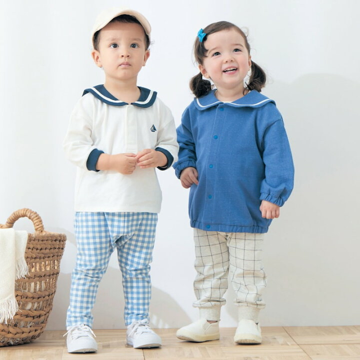 🇯🇵預訂 日本直送🇯🇵三色水手領帆船刺繡長袖上衣