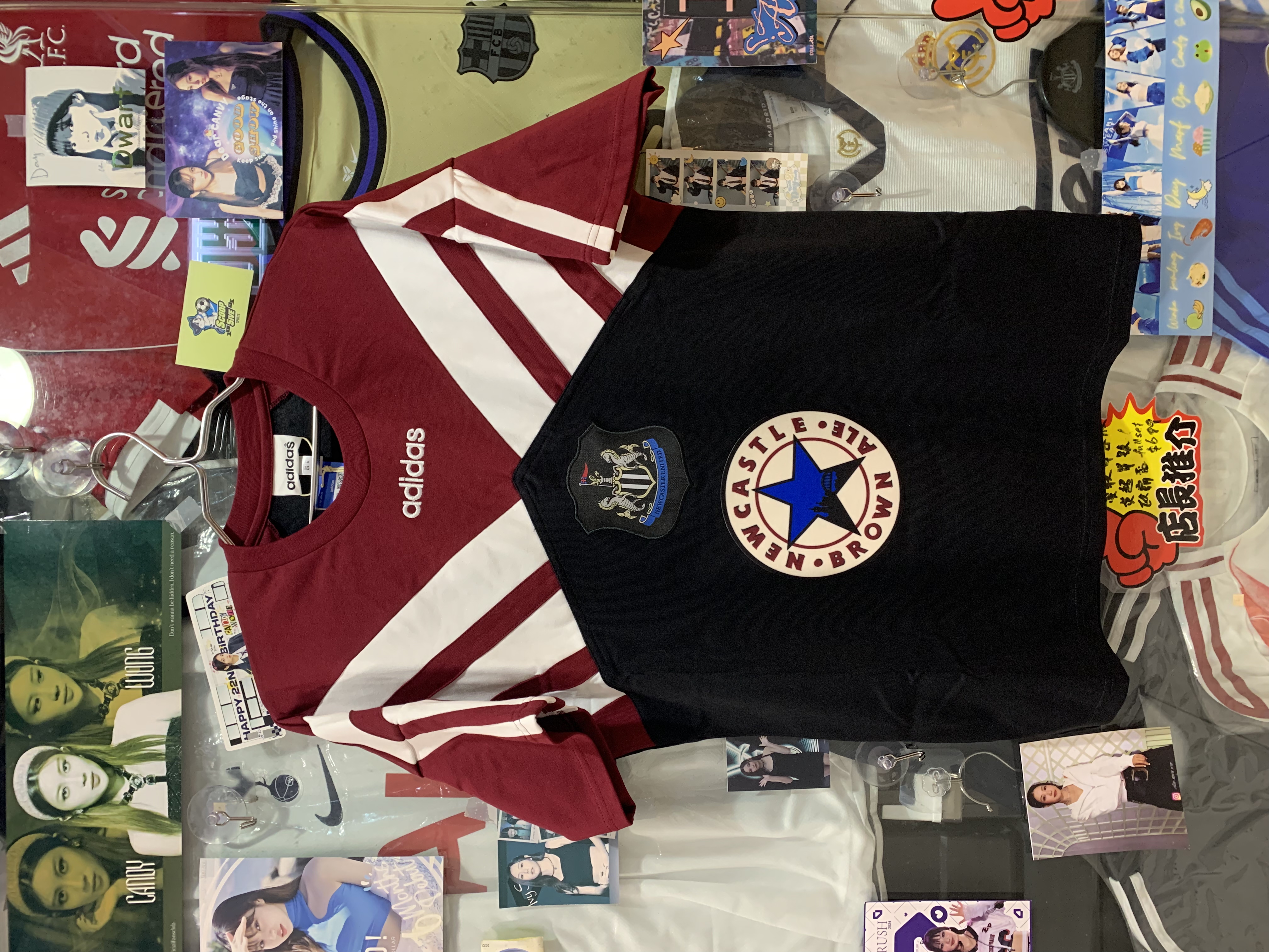 1995-96 紐卡素 訓練 練習 球迷版 短袖