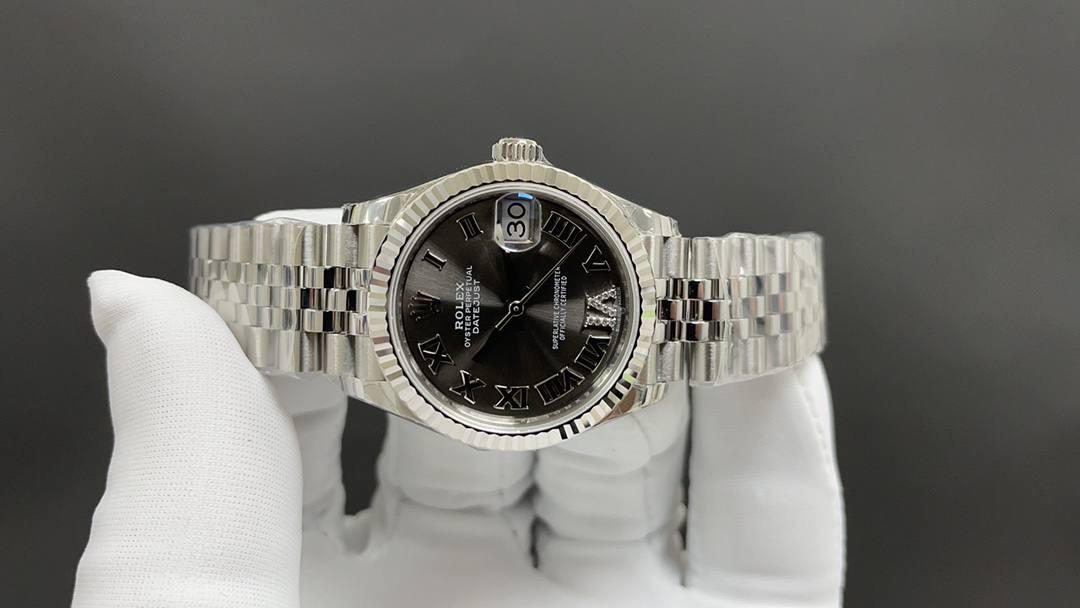 🥇今日推荐 劳力士 日志 罗马 黑31mm顶级品质 出货实拍✈️