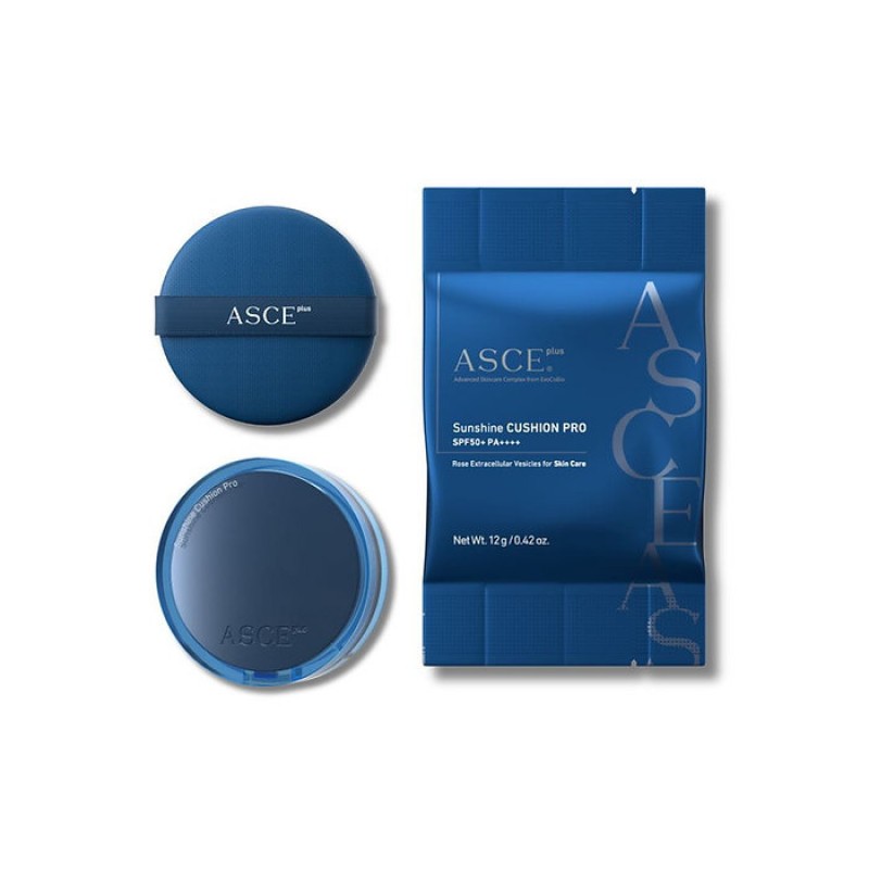 ASCE PLUS 玫瑰外泌體氣墊 (魔墊) Pro SPF50++++（送REFILL）(訂貨4-7天)