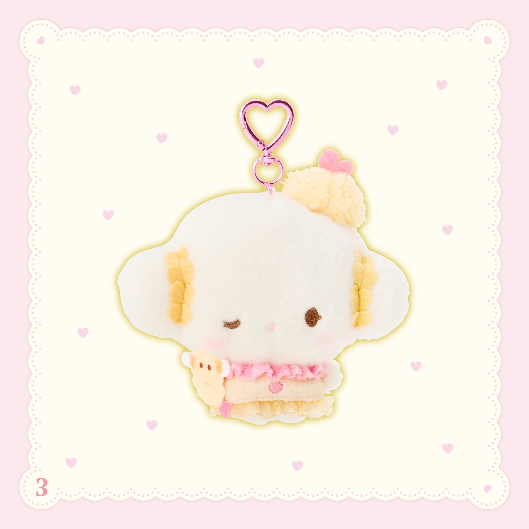 🌸 【預訂】Cogimyun & good friends series-No.3-公仔掛飾