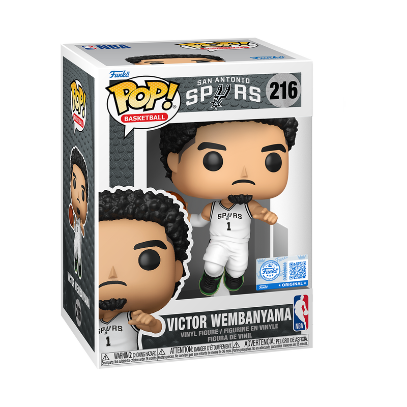 📦訂購 美國代購 Funko POP! NBA Victor Wembanyama (Association Edition Jersey) Figure 聖安東尼奧馬刺 模型