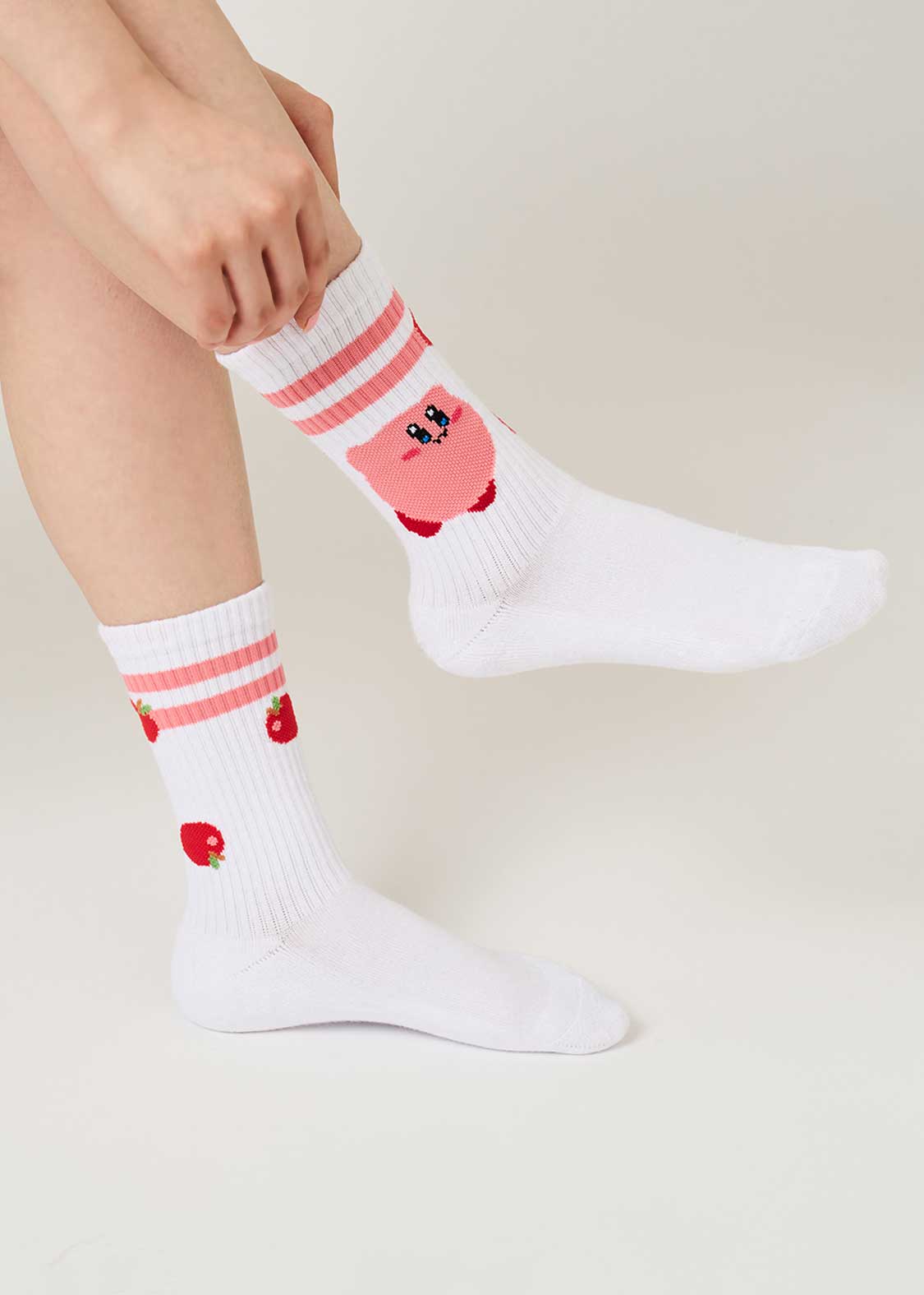 📦訂購 日本限定 graniph 星之卡比 星のカービィ Kirby 中筒襪