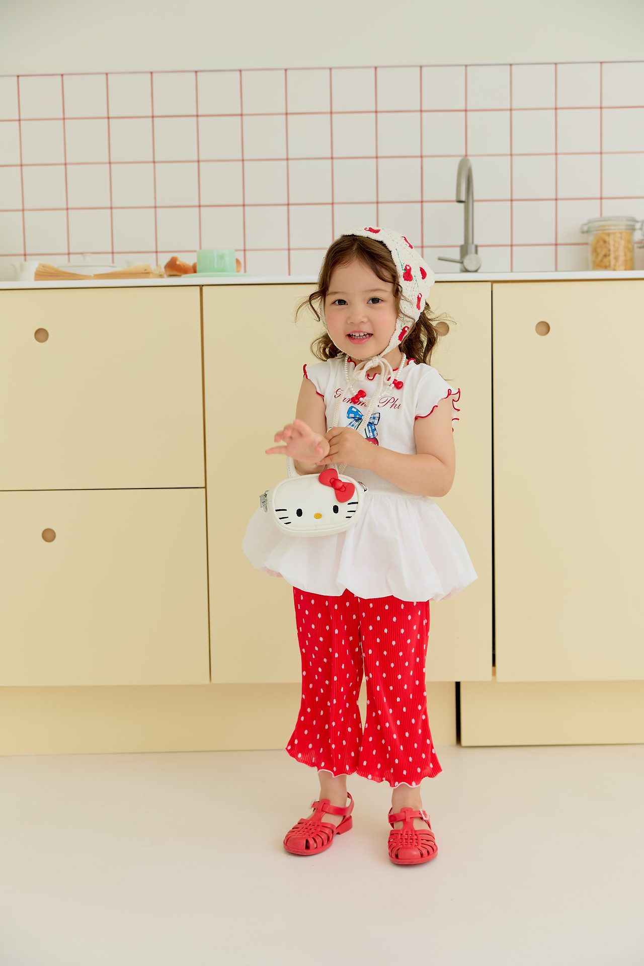 波點 Ruffle Pants