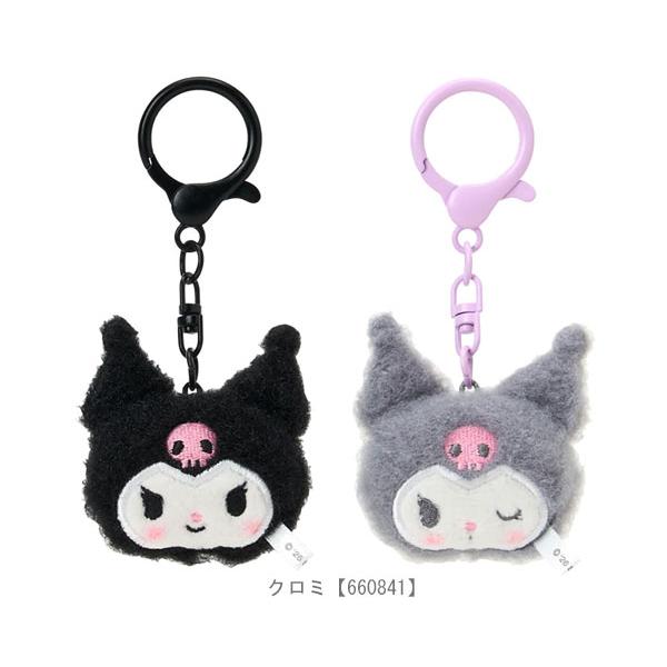 現貨 | 日本 Sanrio 大頭腮紅毛絨絨公仔掛件 (1套2隻)